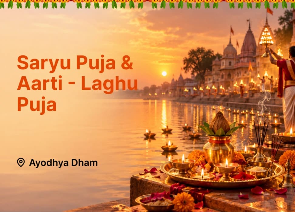 Saryu Puja & Aarti - Laghu Puja — image 1